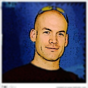 Stylized headshot of Jeff